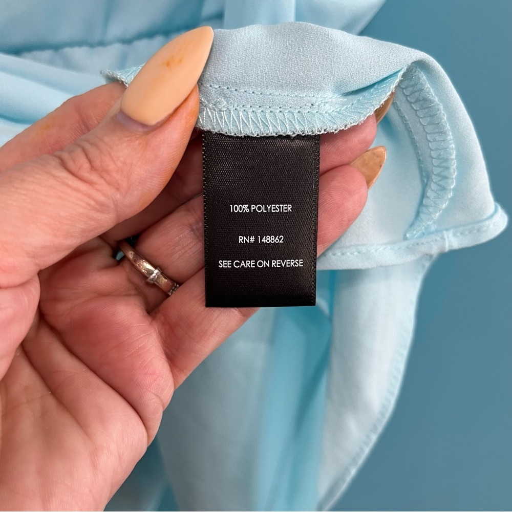 Torrid Georgette Twist Surplice Flutter Sleeve Bl… - image 6